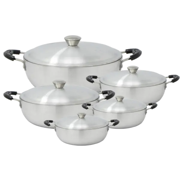 ALUMINUM POT WITH LID