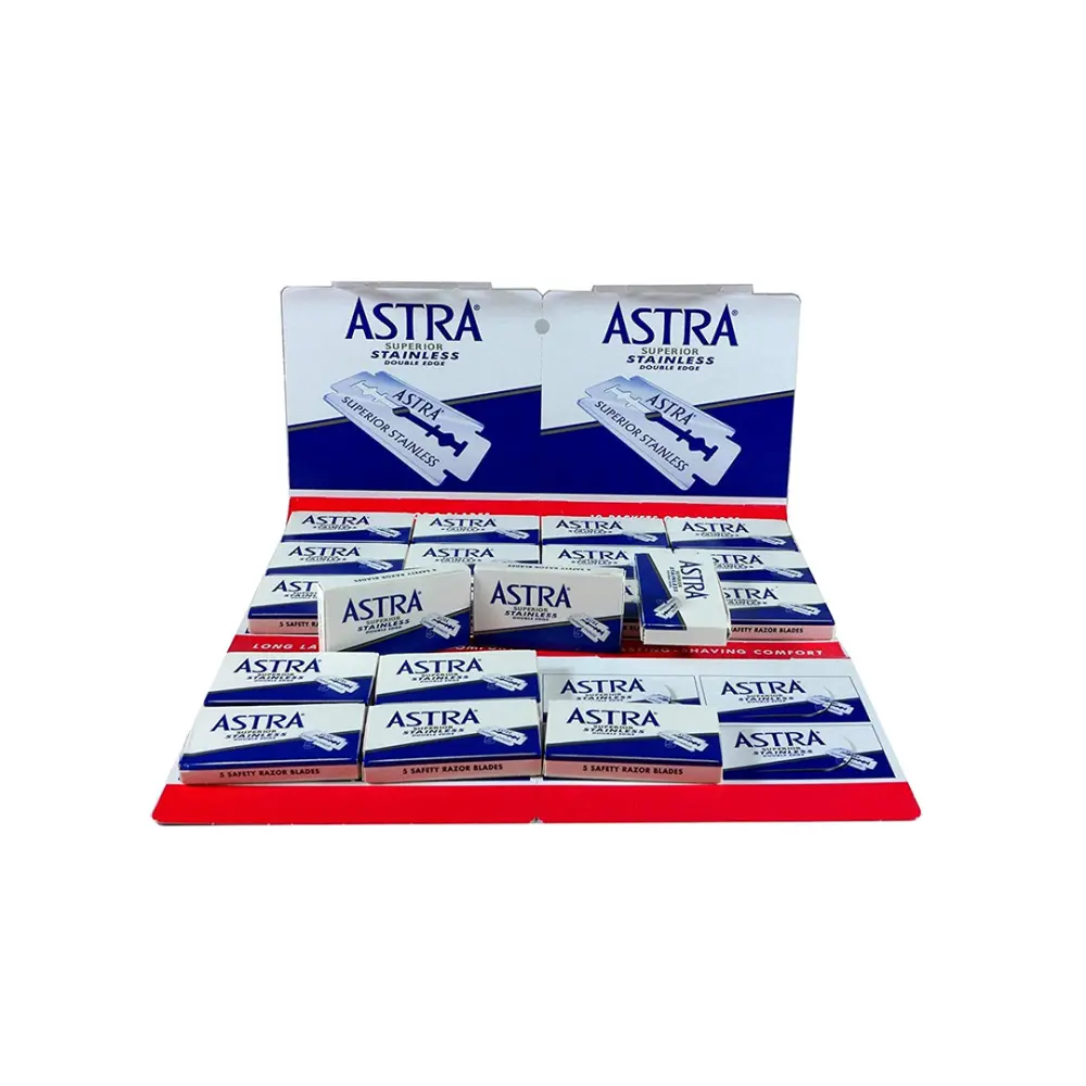 RAZOR BLADE CARD ASTRA 20PC
