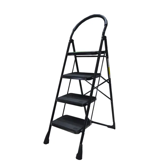 4 Step Ladder Black