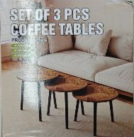 Metal Tea Table 3 in 1