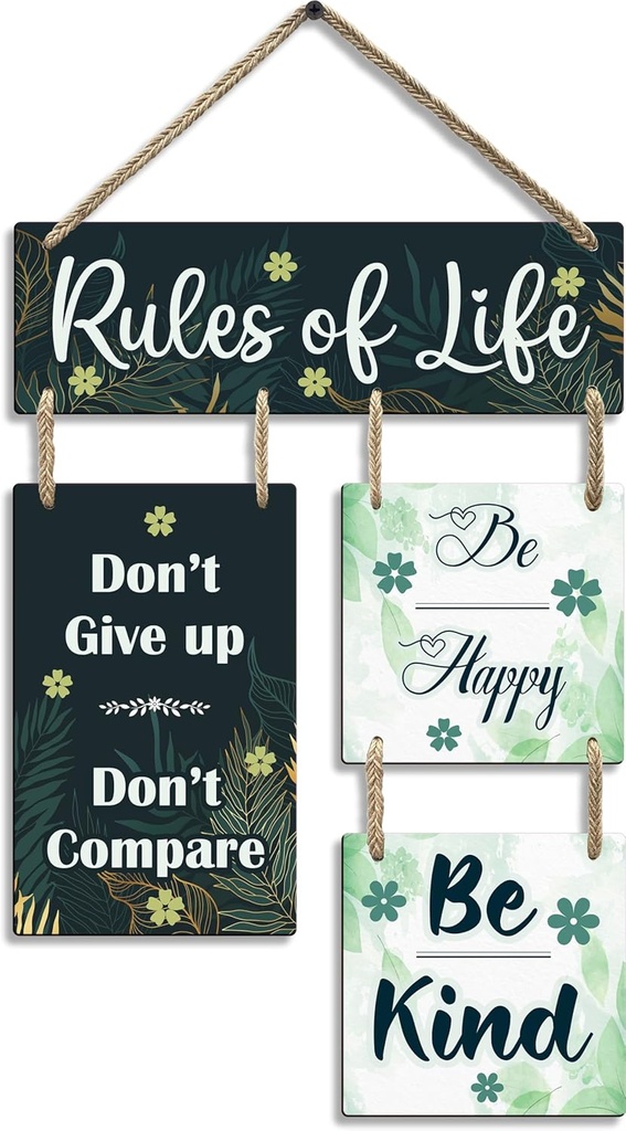 Wooden Plaque 45cm