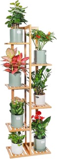 Wooden Flower Shelf