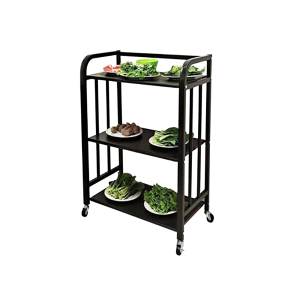 3 TIER SHELF WITH WHEEL