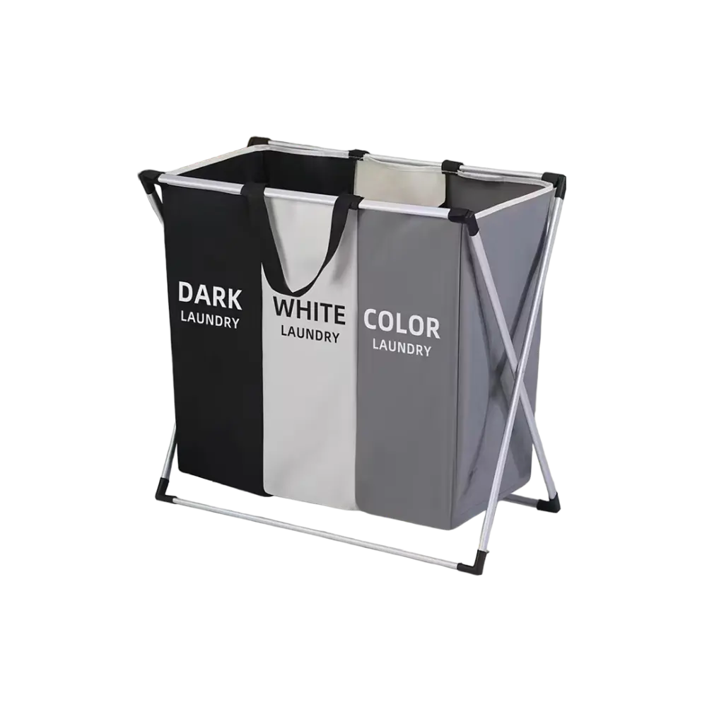 3 Compartment Laundry Hamper