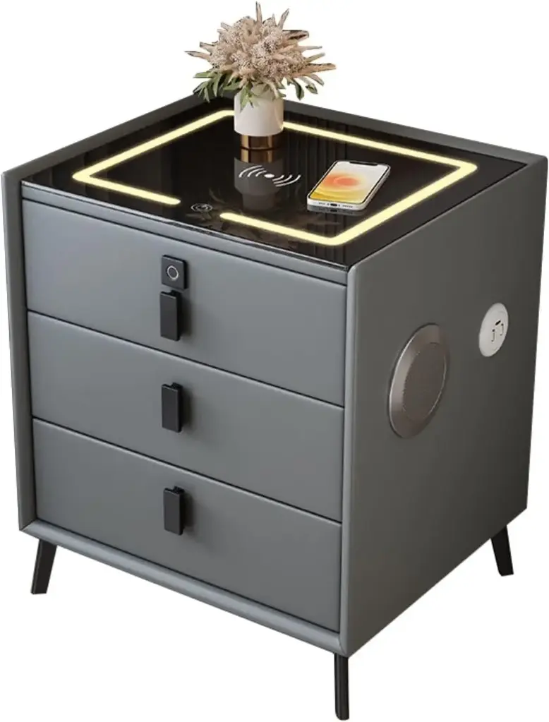 LED Smart Bedside Table