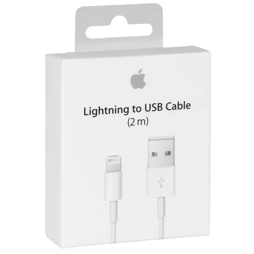 2M USB to Lightning Iphone cables