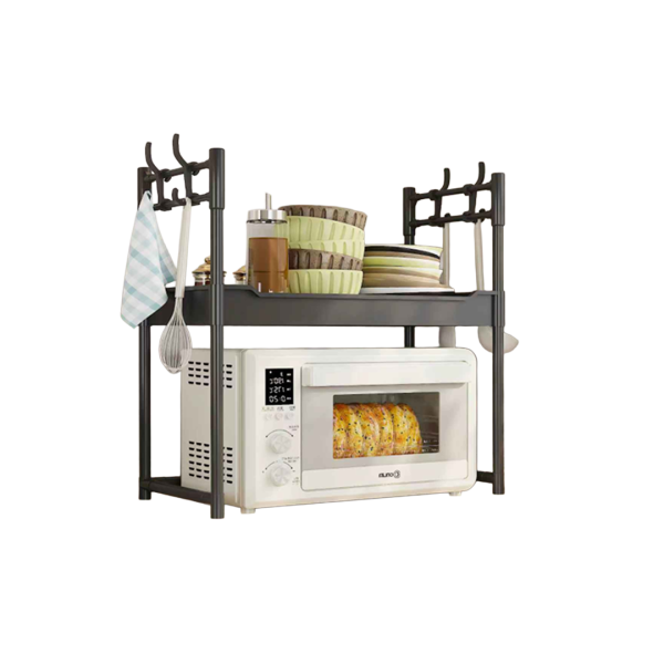 MICROWAVE STAND BLACK