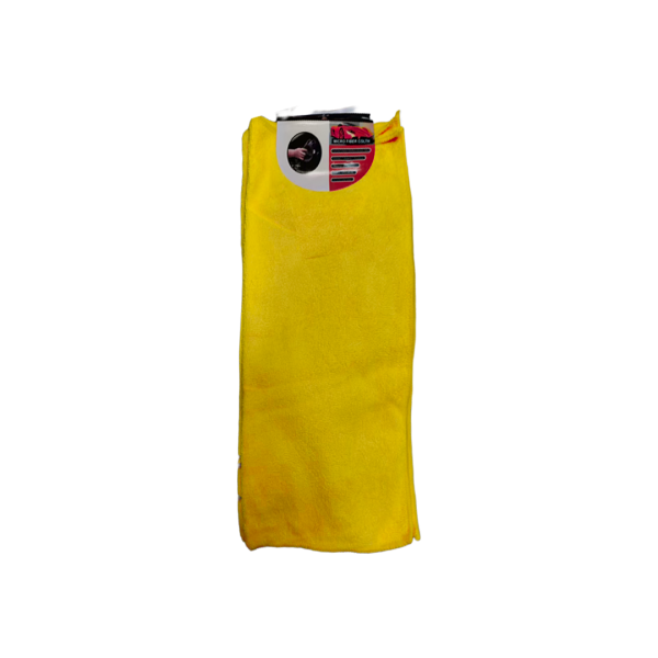 MICROFIBRE AUTO CLOTH YELLOW