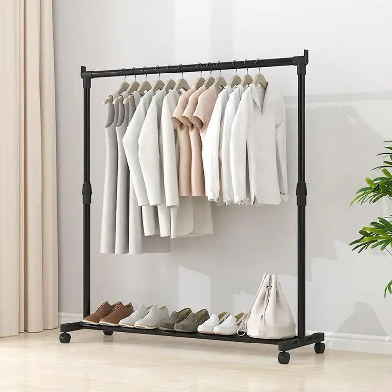 Single Pole Clothes Rack 