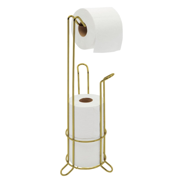 PAPER TOWEL RACK GOLD