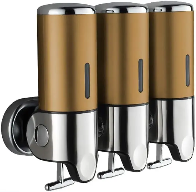 SOAP DISPENSER GOLD WALL