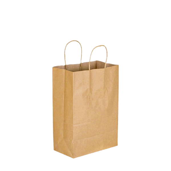 KRAFT BROWN PAPER BAG SML