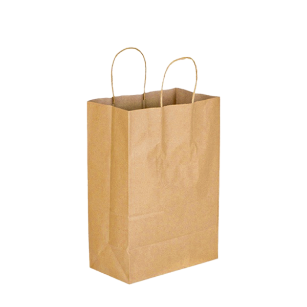 KRAFT BROWN PAPER BAG LRG