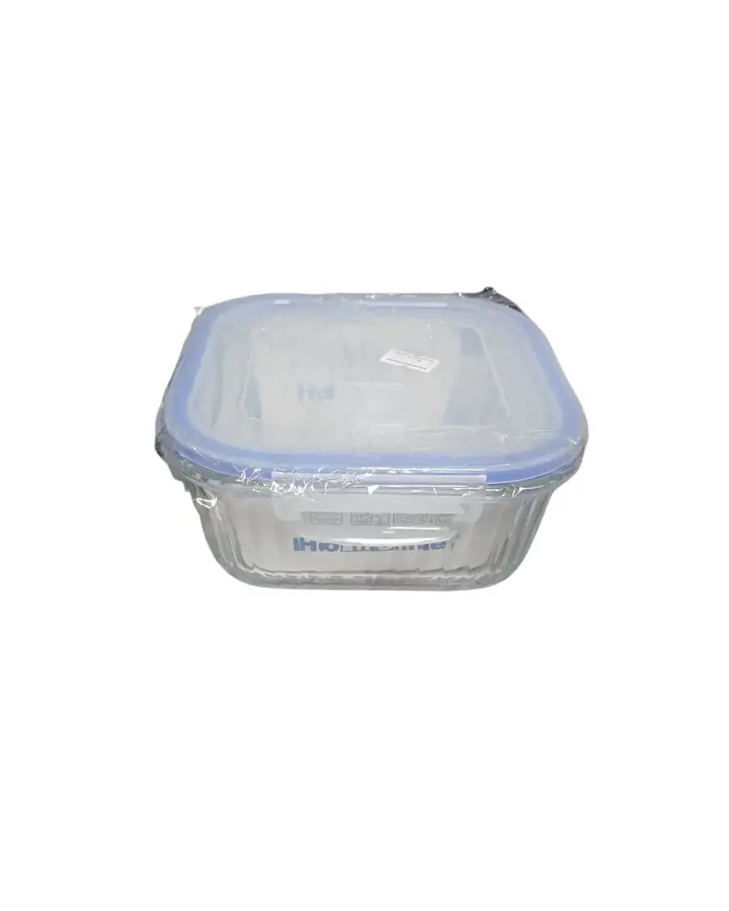 800ml Square Glass Container