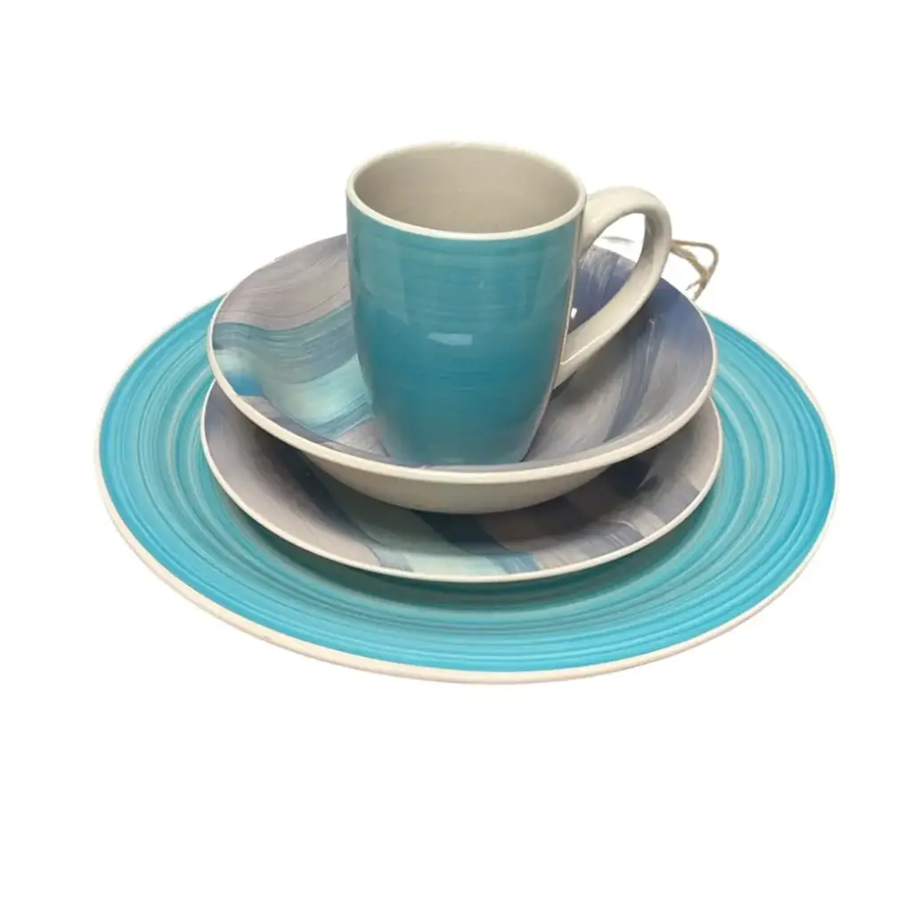 Stoneware Dinnerset 16pc