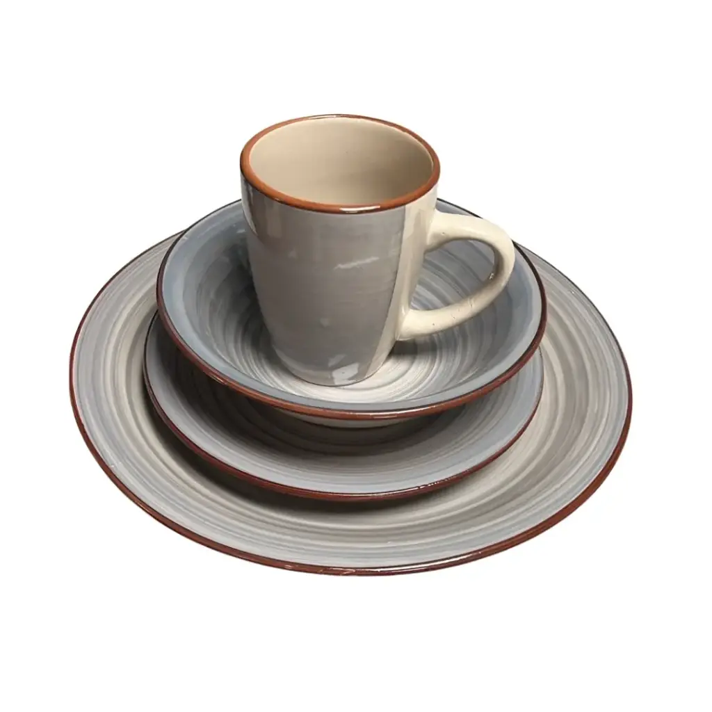 Stoneware Dinnerset 16pc
