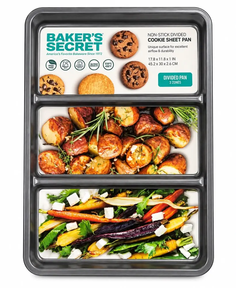 3 Divided Cookie Sheet 17"