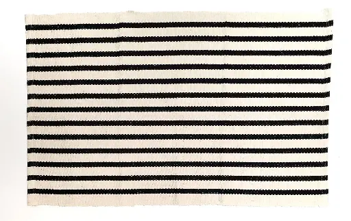 [110377] MAT EXP-SD STRIPE BLK 70X110