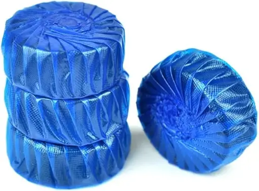 [160965B] Toilet BOWL BLUE 4PC 