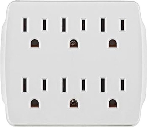 [253465] Adaptor 6 plug grounded