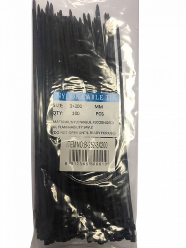 [7313] Cable tie Nylon 3x200