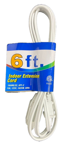 [253014] Extension Cord 6ft Indoor