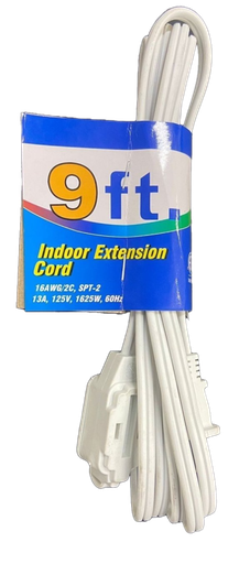 [253015] Extension Cord 9ft Indoor