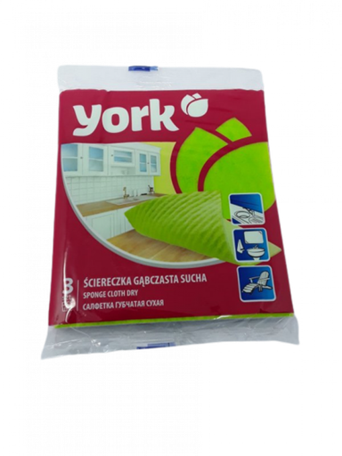 [180725] Cloth Spongy Dry 3pc