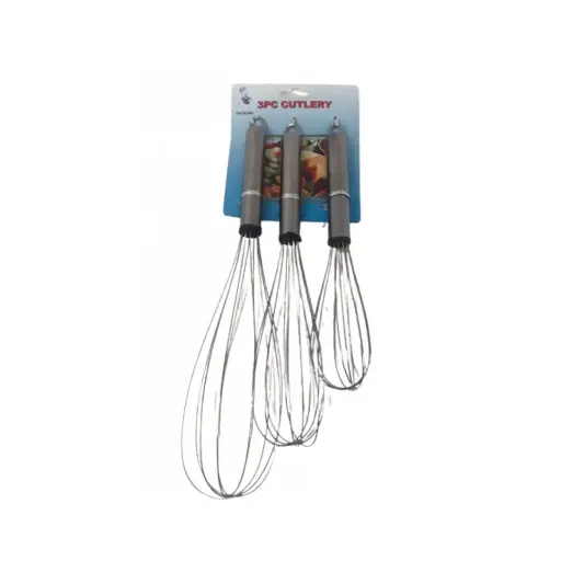 [7301] Egg Whisk 3pc