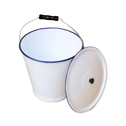 [253418] Enamel Bucket