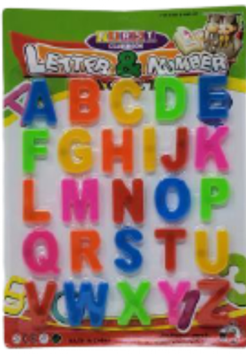 [7158] Fridge Magnets Letters 