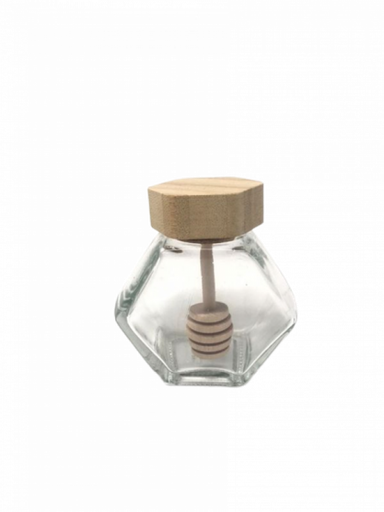 [7336] Glass Honey Jar 100ml