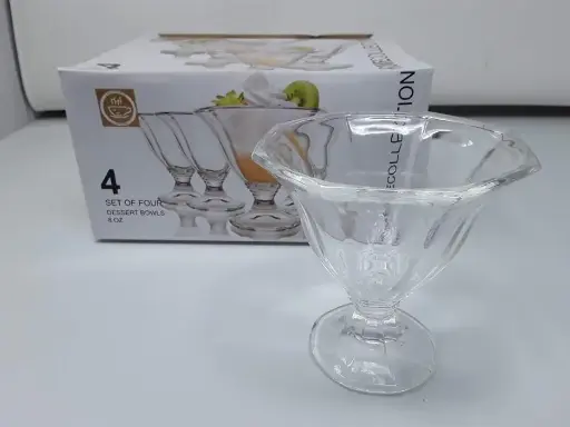 [120009] Glass Ice Cream Cup 8oz