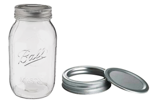 [253117] Mason Jar Canning 2 part lid 