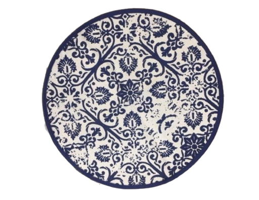 [115035] Place Mat Canvas Print Round