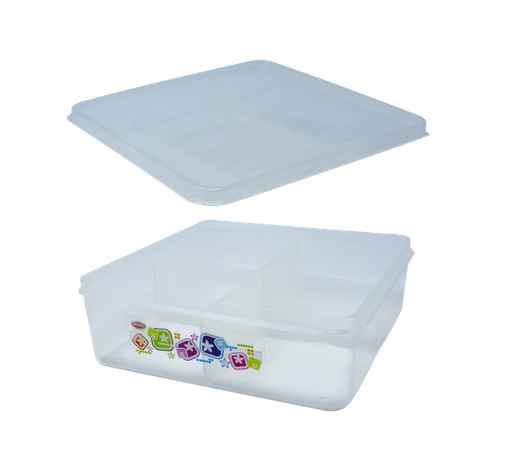 [5040] Plastic Box 4 Section