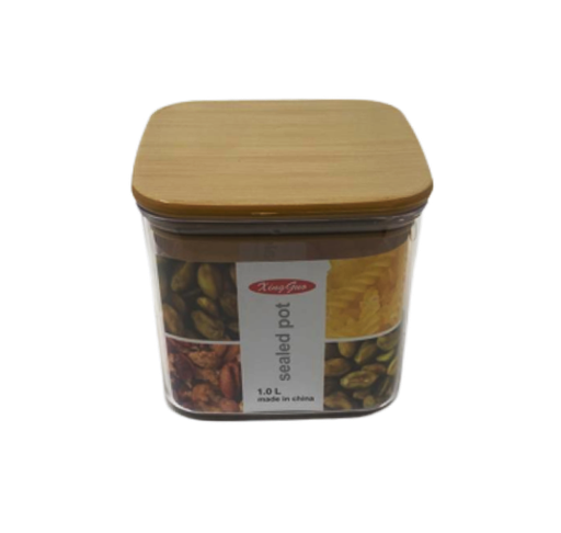 [253454] Plastic Jar with lid 1000ml