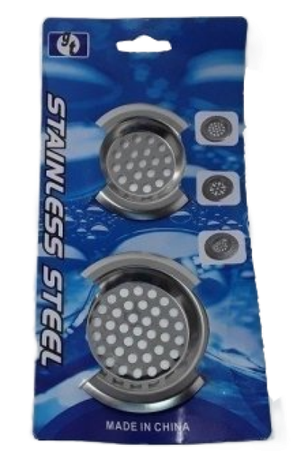 [3038] Stainless Steel Sink Strainer 2pc