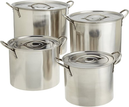 [171732] Stainless Steel Stock Pot Set 4pc