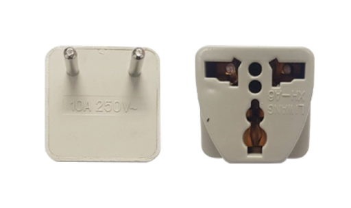 [245009] Travel Adapter Round Pin 