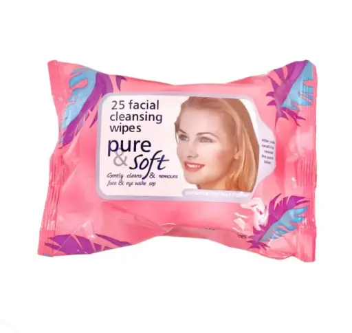 [110118] Facial Cleansing Wipes 25pc