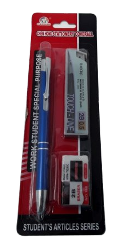 [180359] Pencil Retractable 3pc