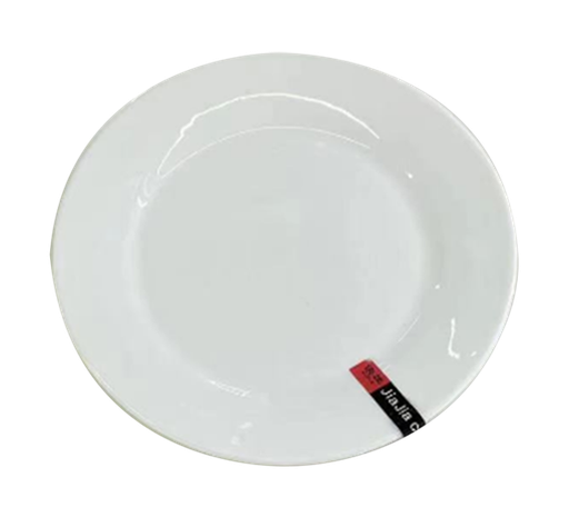 [253835] Plate White 7" Round 