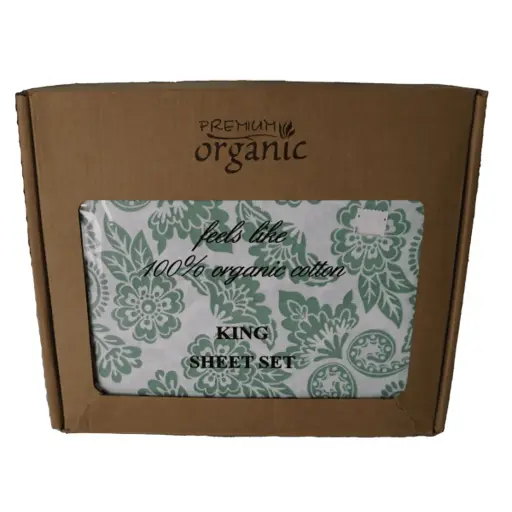 [200011] BED SHEET SET ORGANIC KING