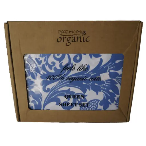 [200010] BED SHEET SET ORGANIC QUEEN