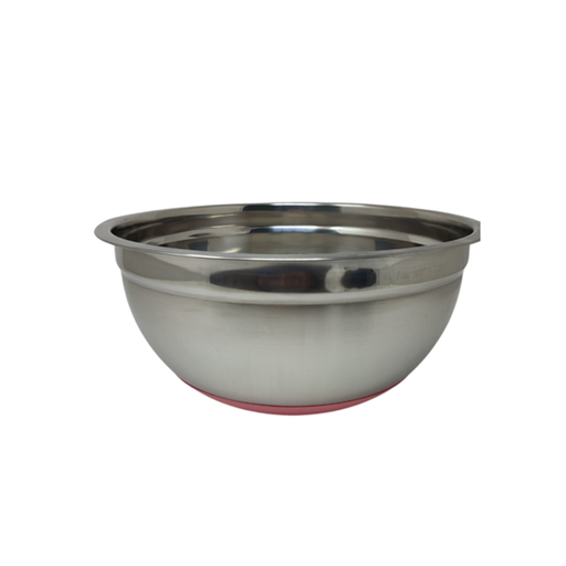 [253202] Stainless Steel Bowl with Silicon 26cm