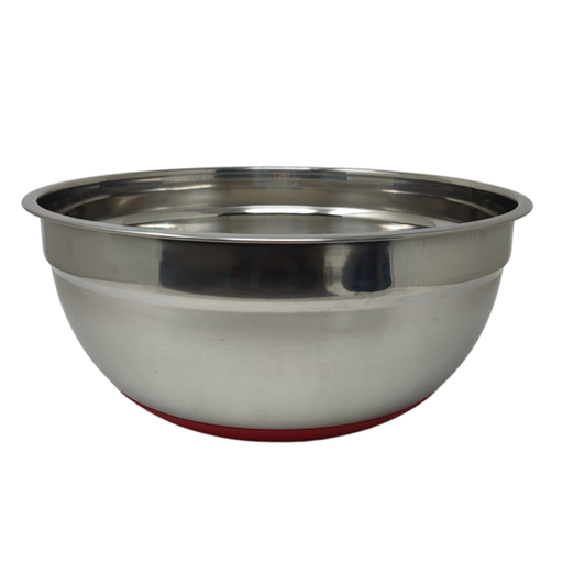 [253203] Stainless Steel Bowl with Silicon 30cm