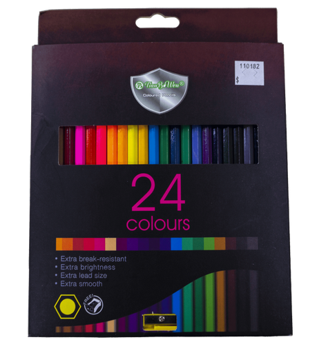 [110182] Color Pencil 24pc