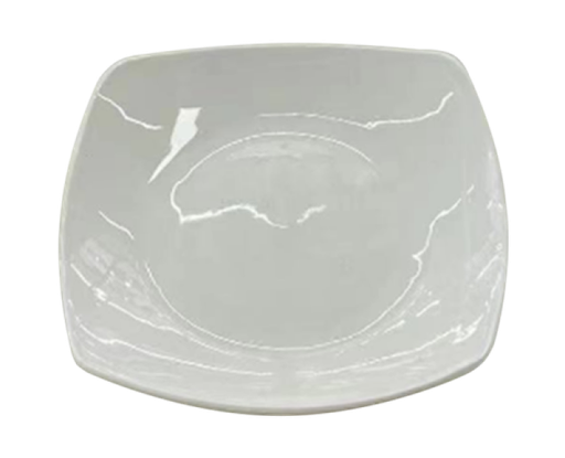 [253833] Plate White 7" Square