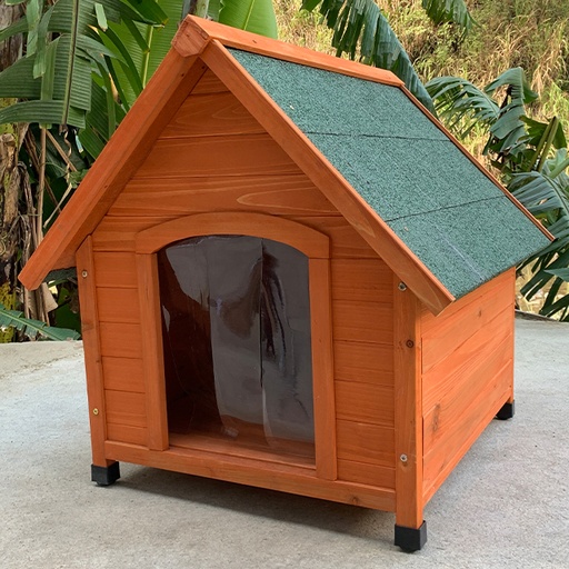 [20019901] WOODEN PET HOUSE 31X35X32 INCH